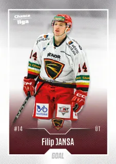 Jansa Filip Goal Cards II.serie 2022-23 Řadovka č.254