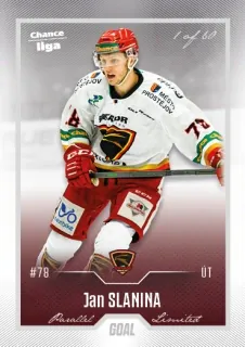 Slanina Jan Goal Cards II.serie 2022-23 Silver 1of60 č.257