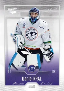 Král Daniel Goal Cards II.serie 2022-23 Silver 1of60 č.259