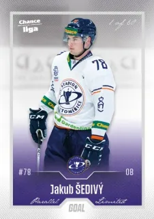 Šedivý Jakub Goal Cards II.serie 2022-23 Silver 1of60 č.266