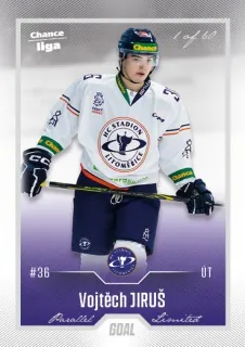 Jiruš Vojtěch Goal Cards II.serie 2022-23 Silver 1of60 č.270
