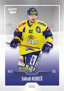 Kubeš Jakub Goal Cards II.serie 2022-23 Řadovka č.292