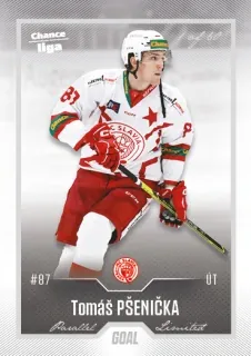 Pšenička Tomáš Goal Cards II.serie 2022-23 Silver 1of60 č.314