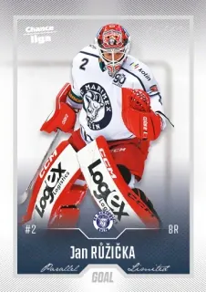 Růžička Jan Goal Cards II.serie 2022-23 Silver 1of60 č.315