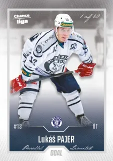 Pajer Lukáš Goal Cards II.serie 2022-23 Silver 1of60 č.321