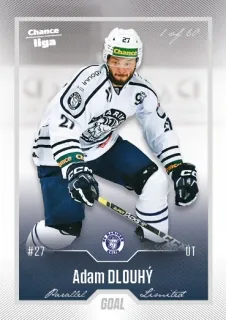 Dlouhý Adam Goal Cards II.serie 2022-23 Silver 1of60 č.325