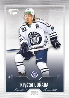 Ouřada Kryštof Goal Cards II.serie 2022-23 Silver 1of60 č.328