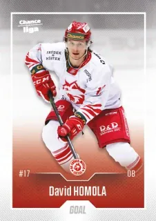 Homola David Goal Cards II.serie 2022-23 Řadovka č.332