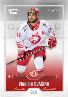 Svačina Vladimír Goal Cards II.serie 2022-23 Silver 1of60 č.335
