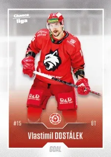 Dostálek Vlastimil Goal Cards II.serie 2022-23 Řadovka č.336