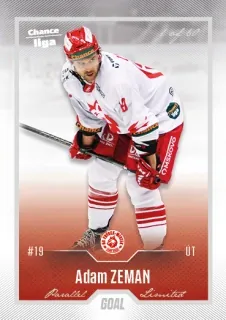 Zeman Adam Goal Cards II.serie 2022-23 Silver 1of60 č.337