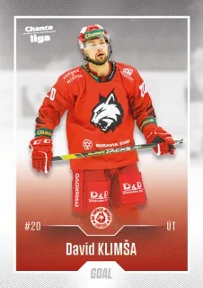 Klimša David Goal Cards II.serie 2022-23 Řadovka č.338