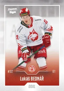 Bednář Lukáš Goal Cards II.serie 2022-23 Řadovka č.340