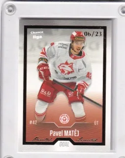Matěj Pavel Goal Cards II.serie 2022-23 Gold /23 č.341