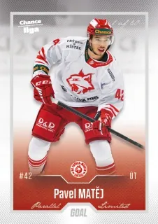 Matěj Pavel Goal Cards II.serie 2022-23 Silver 1of60 č.341