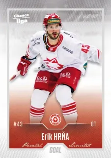 Hrňa Erik Goal Cards II.serie 2022-23 Silver 1of60 č.342