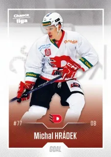 Hrádek Michal Goal Cards II.serie 2022-23 Řadovka č.344