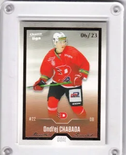 Chabada Ondřej Goal Cards II.serie 2022-23 Gold /23 č.345