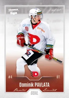 Pavlata Dominik Goal Cards II.serie 2022-23 Silver 1of60 č.350