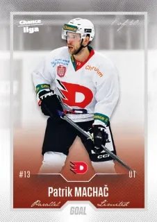 Machač Patrik Goal Cards II.serie 2022-23 Silver 1of60 č.352
