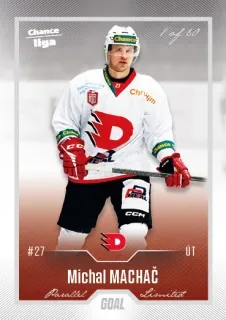 Machač Michal Goal Cards II.serie 2022-23 Silver 1of60 č.355