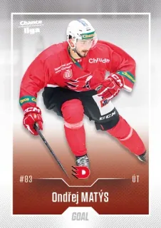 Matýs Ondřej Goal Cards II.serie 2022-23 Řadovka č.356