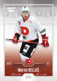 Belluš Martin Goal Cards II.serie 2022-23 Silver 1of60 č.357