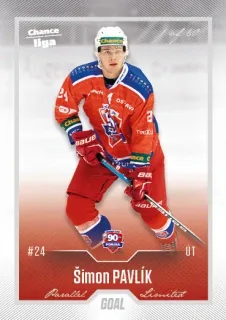Pavlík Šimon Goal Cards II.serie 2022-23 Silver 1of60 č.363
