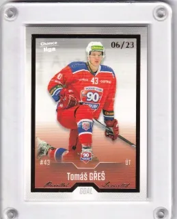 Gřeš Tomáš Goal Cards II.serie 2022-23 Gold /23 č.365