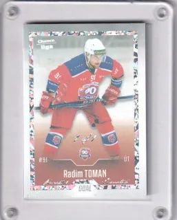 Toman Radim Goal Cards II.serie 2022-23 Rainbow 1/1 č.369