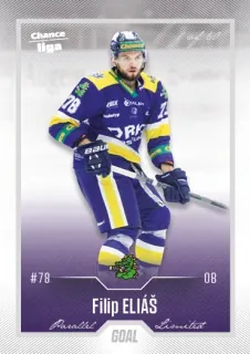 Eliáš Filip Goal Cards II.serie 2022-23 Silver 1of60 č.374