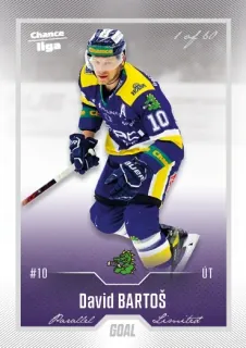 Bartoš David Goal Cards II.serie 2022-23 Silver 1of60 č.375