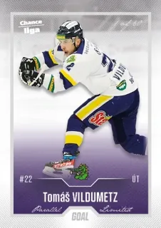 Vildumetz Tomáš Goal Cards II.serie 2022-23 Silver 1of60 č.379
