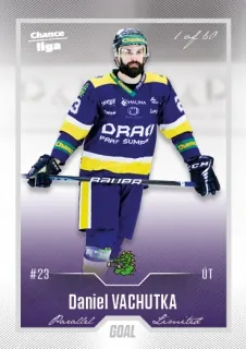 Vachutka Daniel Goal Cards II.serie 2022-23 Silver 1of60 č.380