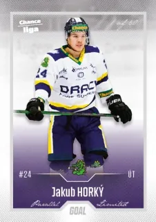 Horký Jakub Goal Cards II.serie 2022-23 Silver 1of60 č.381