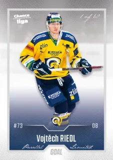 Riedl Vojtěch Goal Cards II.serie 2022-23 Silver 1of60 č.391