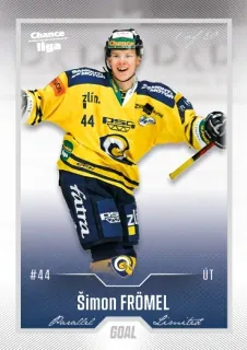 Frömel Šimon Goal Cards II.serie 2022-23 Silver 1of60 č.396