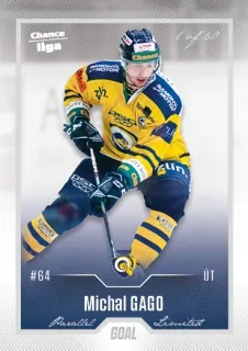 Gago Michal Goal Cards II.serie 2022-23 Silver 1of60 č.397