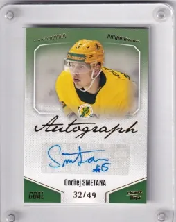 Smetana Ondřej Goal Cards II.serie 2022-23 Autograph /49 č.A092
