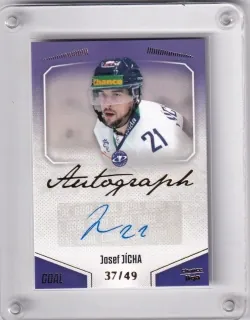 Jícha Josef Goal Cards II.serie 2022-23 Autograph /49 č.A114