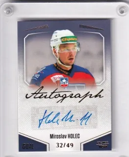 Holec Miroslav Goal Cards II.serie 2022-23 Autograph /49 č.A118