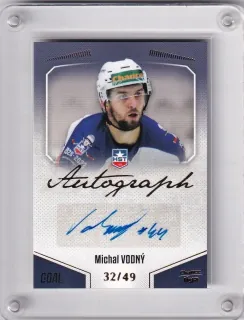 Vodný Michal Goal Cards II.serie 2022-23 Autograph /49 č.A119