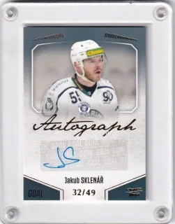 Sklenář Jakub Goal Cards II.serie 2022-23 Autograph /49 č.A137