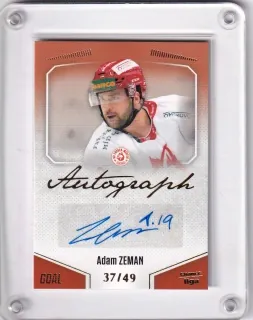 Zeman Adam Goal Cards II.serie 2022-23 Autograph /49 č.A144