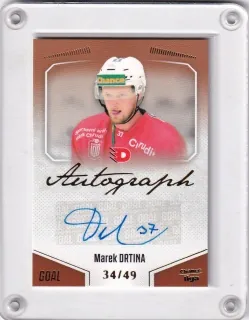 Drtina Marek Goal Cards II.serie 2022-23 Autograph /49 č.A146