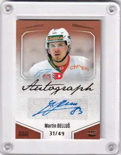 Belluš Martin Goal Cards II.serie 2022-23 Autograph /49 č.A150