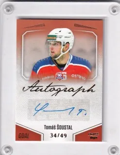 Šoustal Tomáš Goal Cards II.serie 2022-23 Autograph /49 č.A155