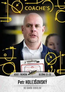 Holejšovský Petr Goal Cards II.serie 2022-23 Coach‘s č.C29