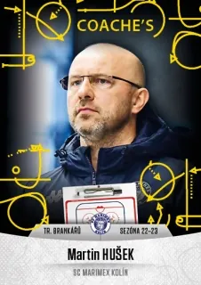 Hušek Martin Goal Cards II.serie 2022-23 Coach‘s č.C36