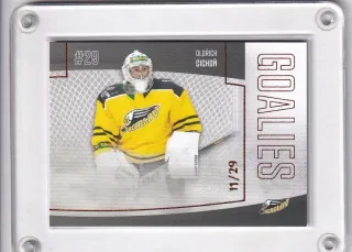 Cichoň Oldřich Goal Cards II.serie 2022-23 Goalies Parallel /49 č.G21